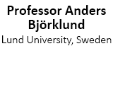 Professor Anders Björklund, Lund University, Sweden