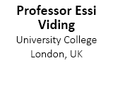 Professor Essi Viding, University College London, UK