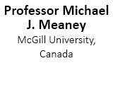 Professor Michael J. Meaney,  McGill University, Canada