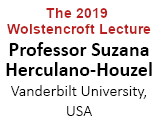 Dr Suzana Herculano-Houzel, Vanderbilt Brain Institute, US