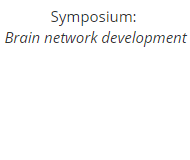 Symposium:  Brain network development