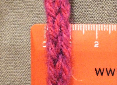 knitted cord