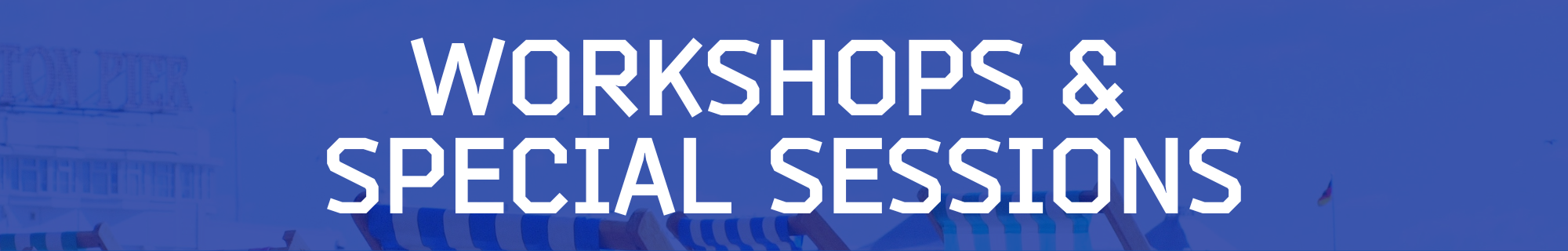 workshops and special sessions